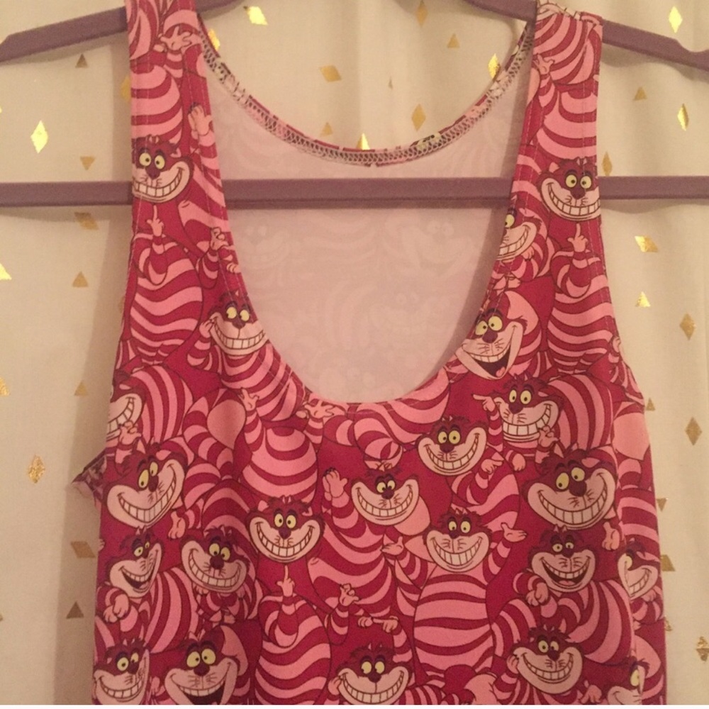 Black Milk Were All Mad Here Skater Dress